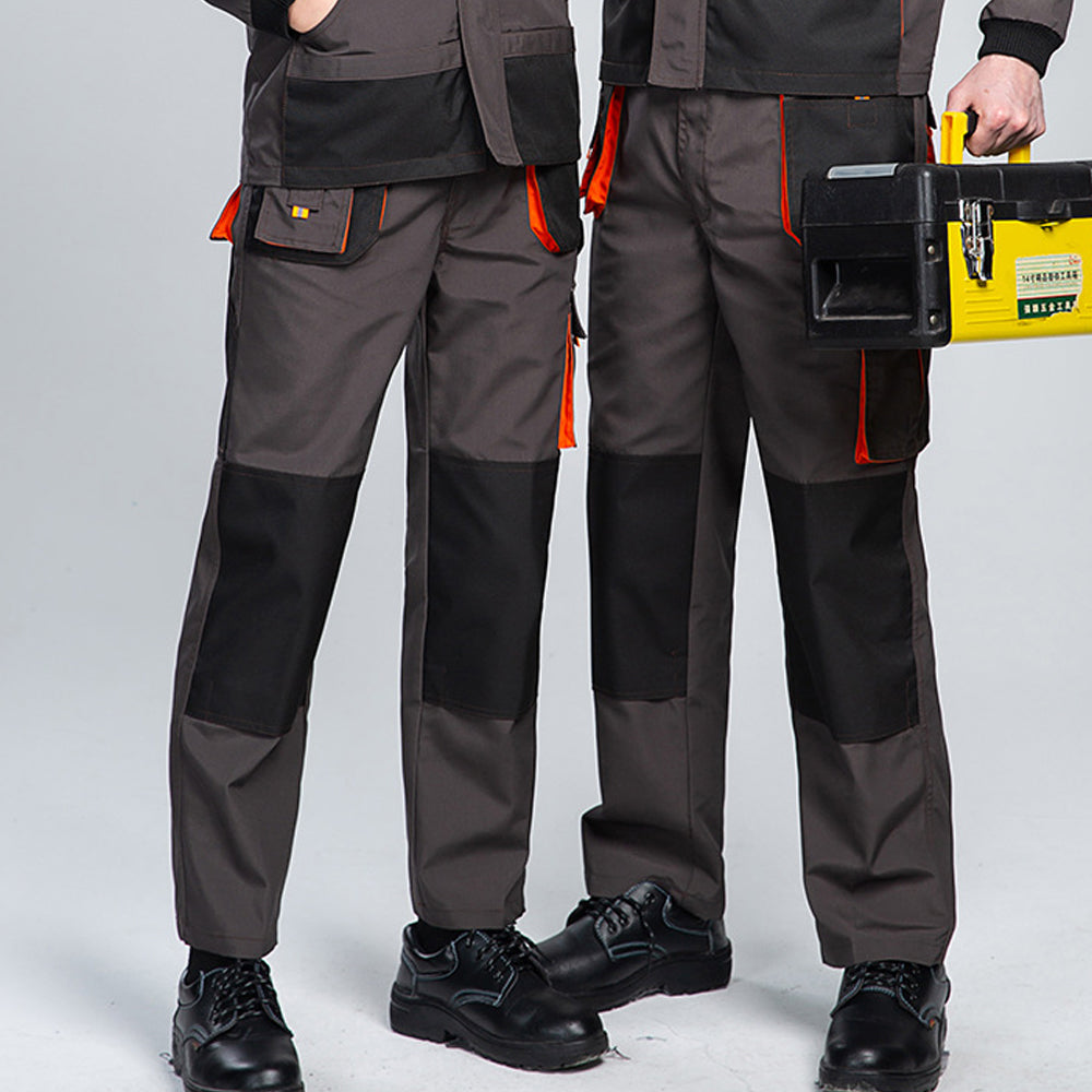 Men's Cotton Multi-pocket Work Pants