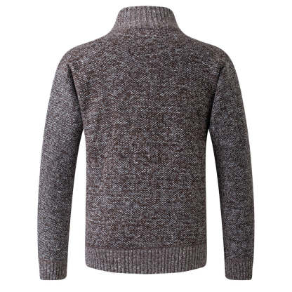 Men's slim knit cardigan
