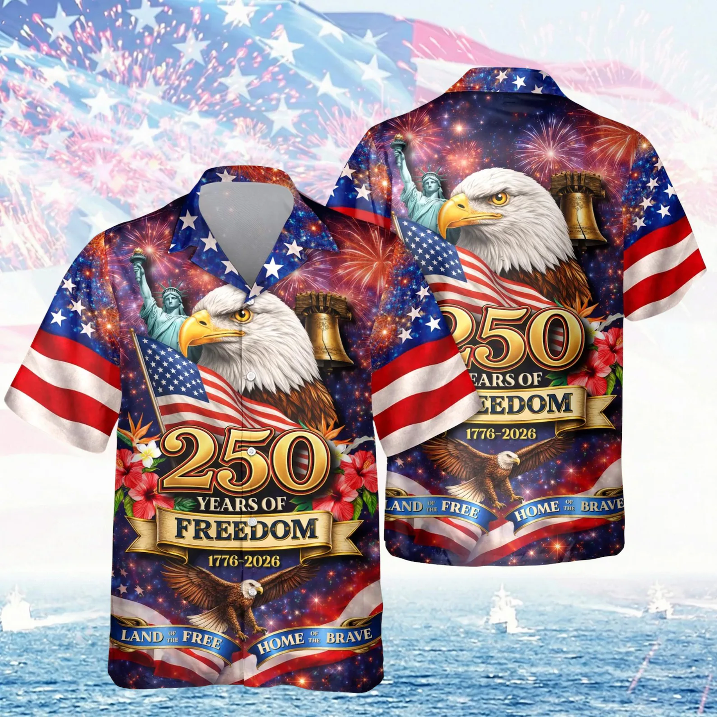 250 Years of Freedom Hawaii Shirt