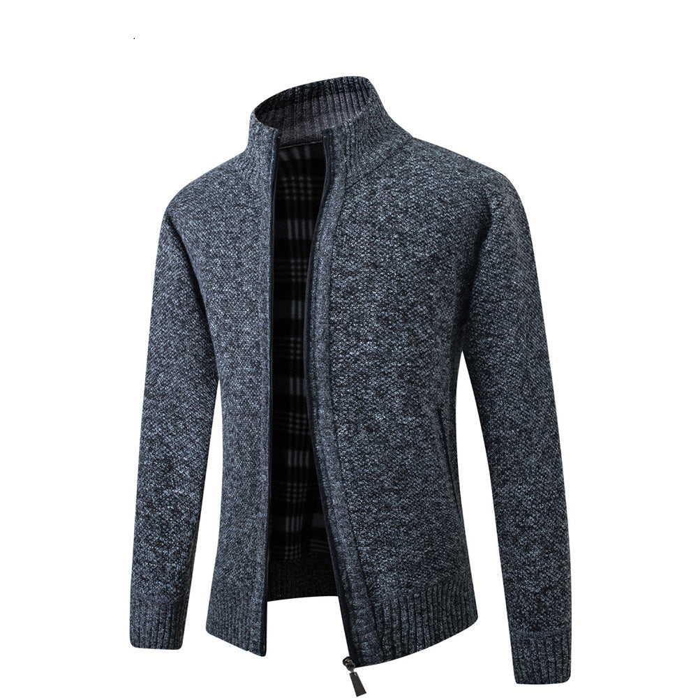 Men's slim knit cardigan