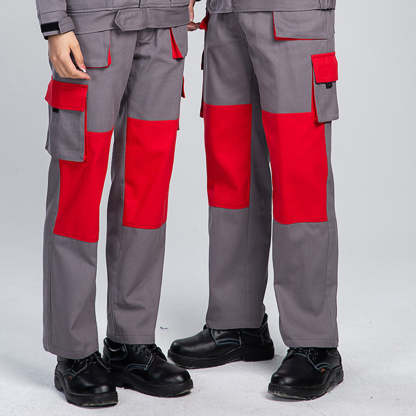 Men's Cotton Multi-pocket Work Pants
