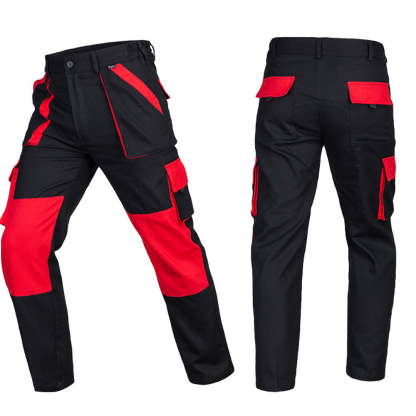 Men's Cotton Multi-pocket Work Pants