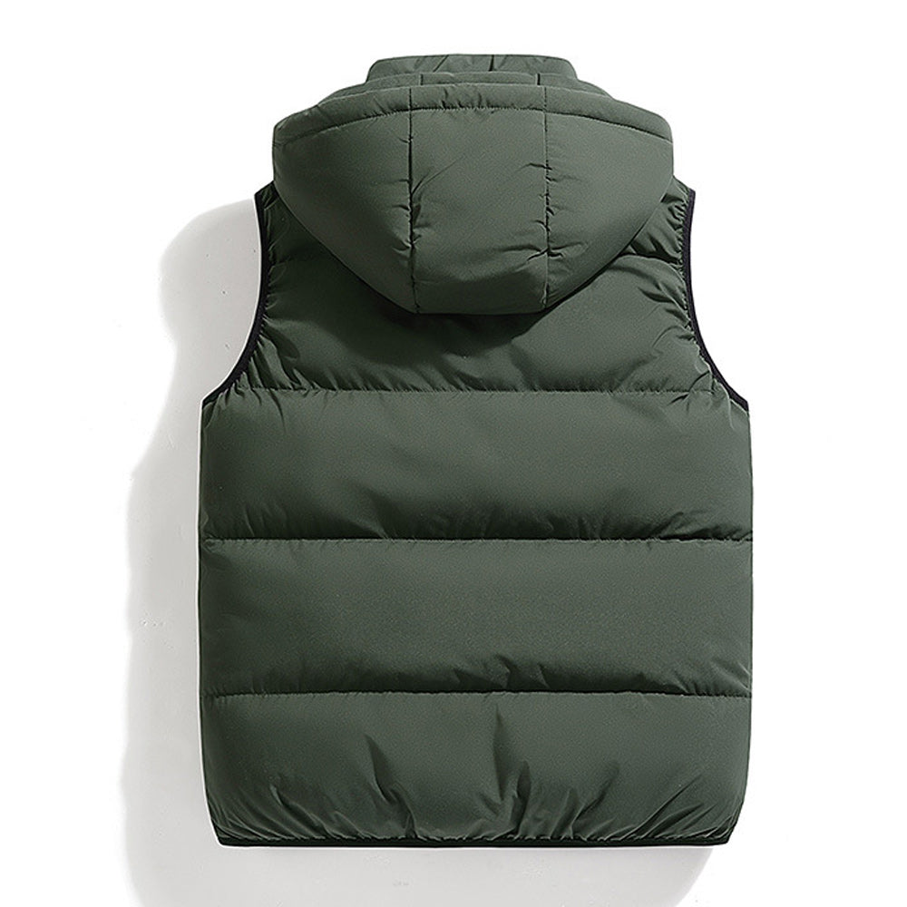 Men's Hooded Cotton Tank Top