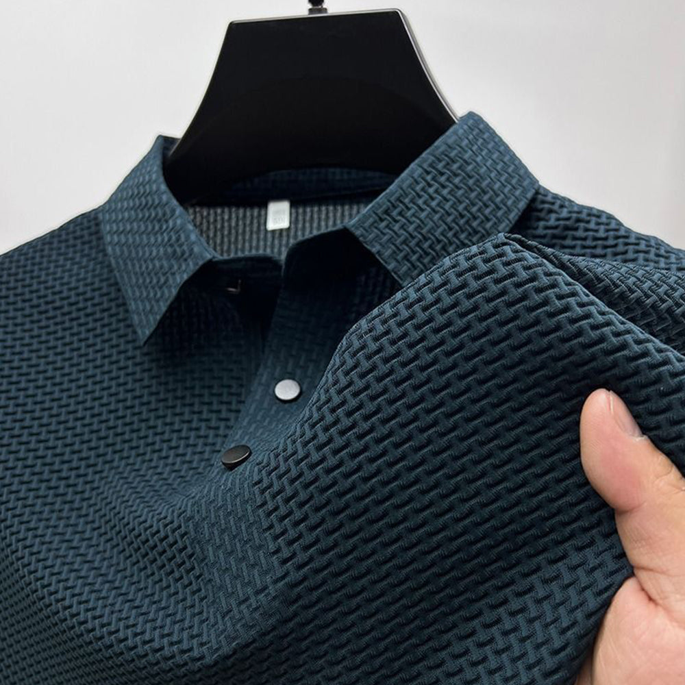 New men's POLO shirt short-sleeved T-shirt