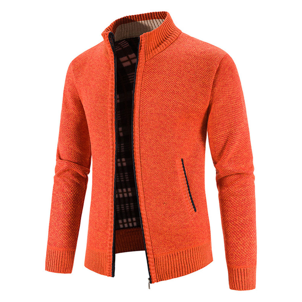 Men's slim knit cardigan