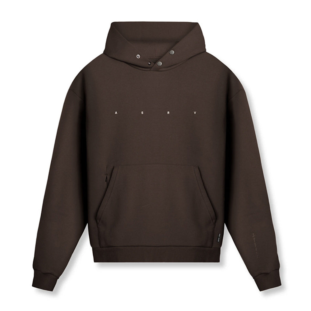 Men's Loose Letter Print Hooded Casual Sweatshirt
