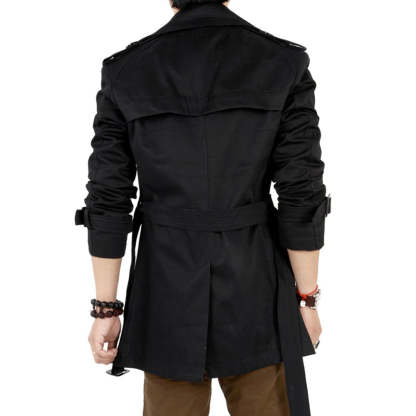 2022 New Men's Slim Solid Color Long Sleeve Windbreaker