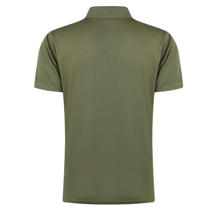 Summer men's polo shirt solid color short-sleeved lapel t-shirt