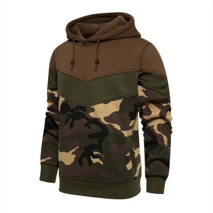 Couple's Fashion Colorblock Fleece Sweatshirt