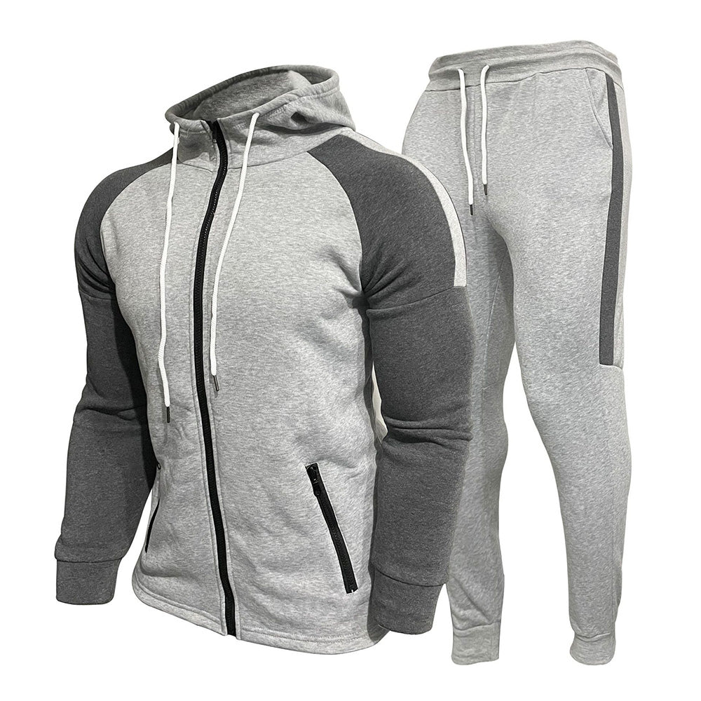 Autumn new three-color men's sports and leisure suit