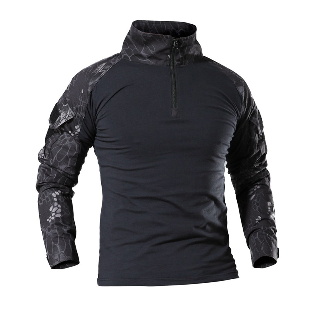 Men's Camo Uniform Tactical Long Sleeve