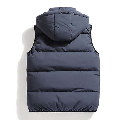 Men's Hooded Cotton Tank Top