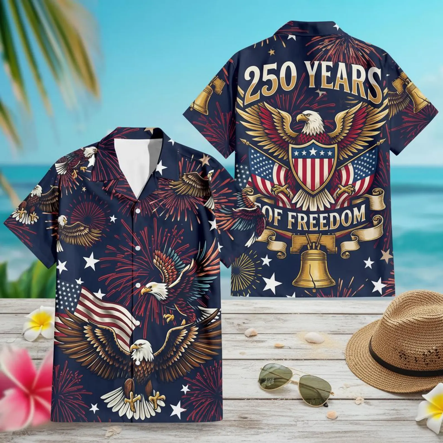 250 Years of Freedom Hawaii Shirt