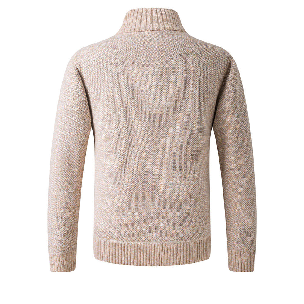 Men's slim knit cardigan
